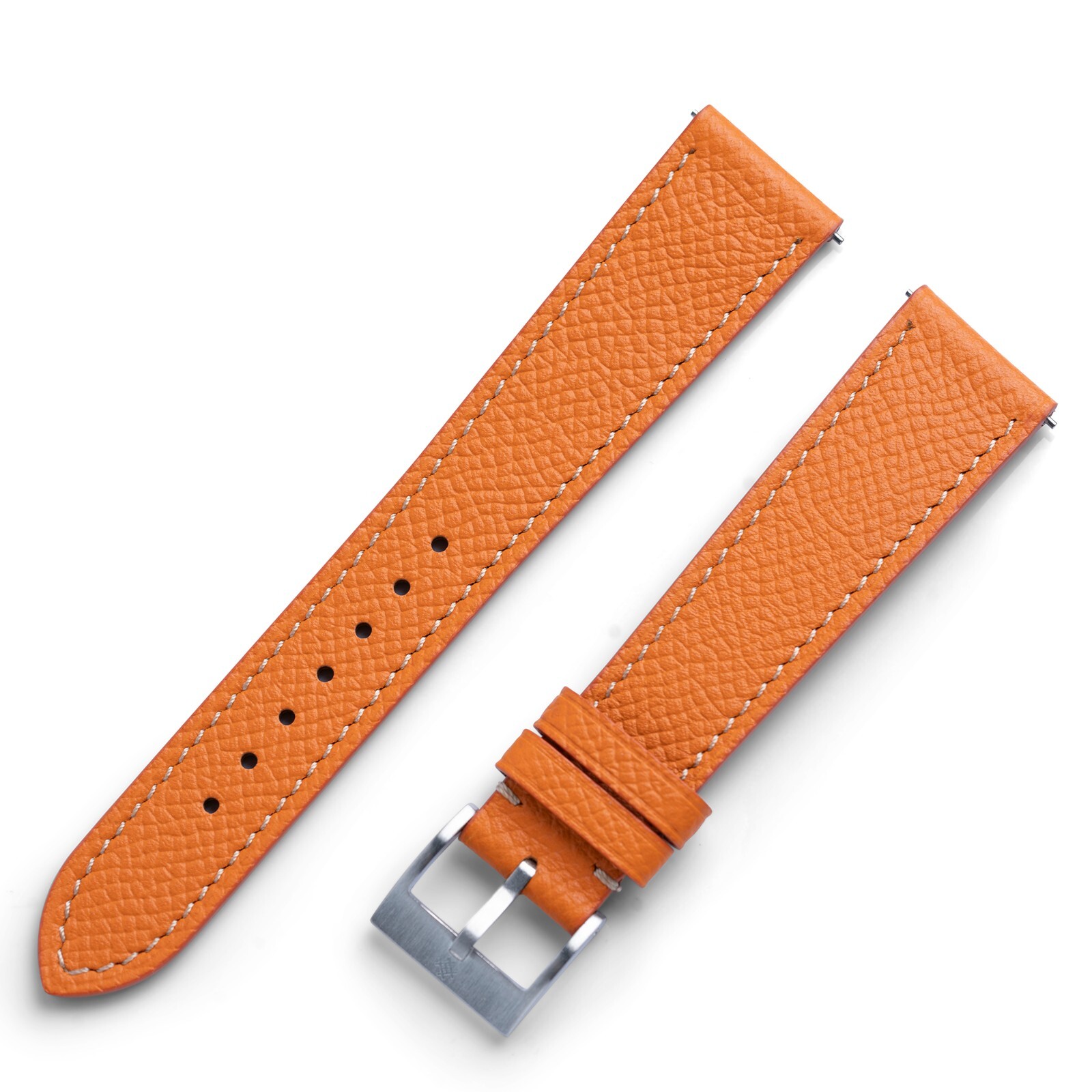 Hermes Leather Epsom Leather Watch Strap Vintage – 18mm, 20m, 22mm – Zermatt