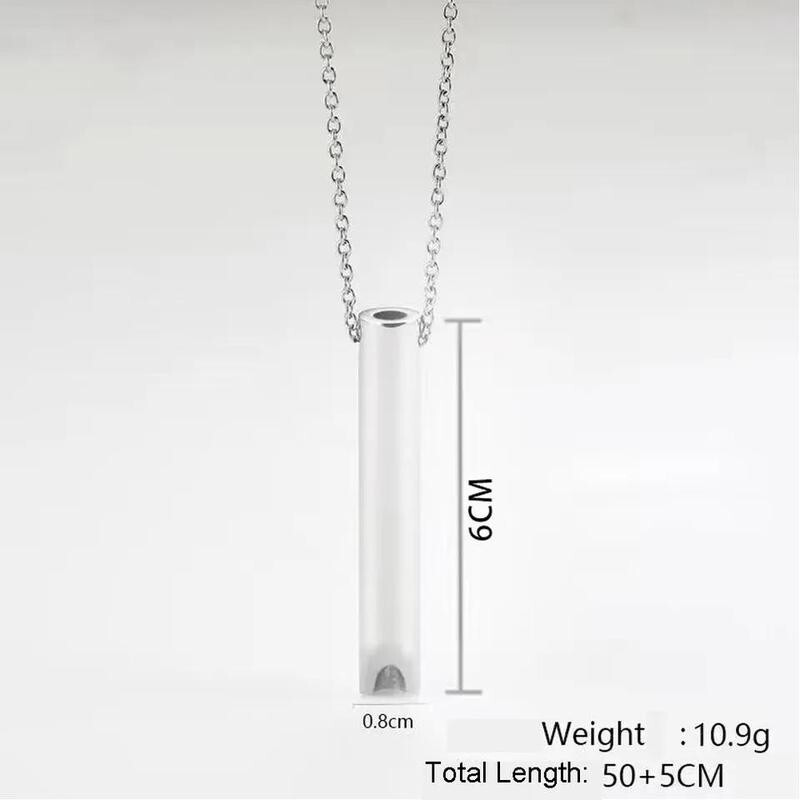 2PCS Breathing Necklace for Anxiety Relief, Mental Fatigue Relief, Quit Smoking