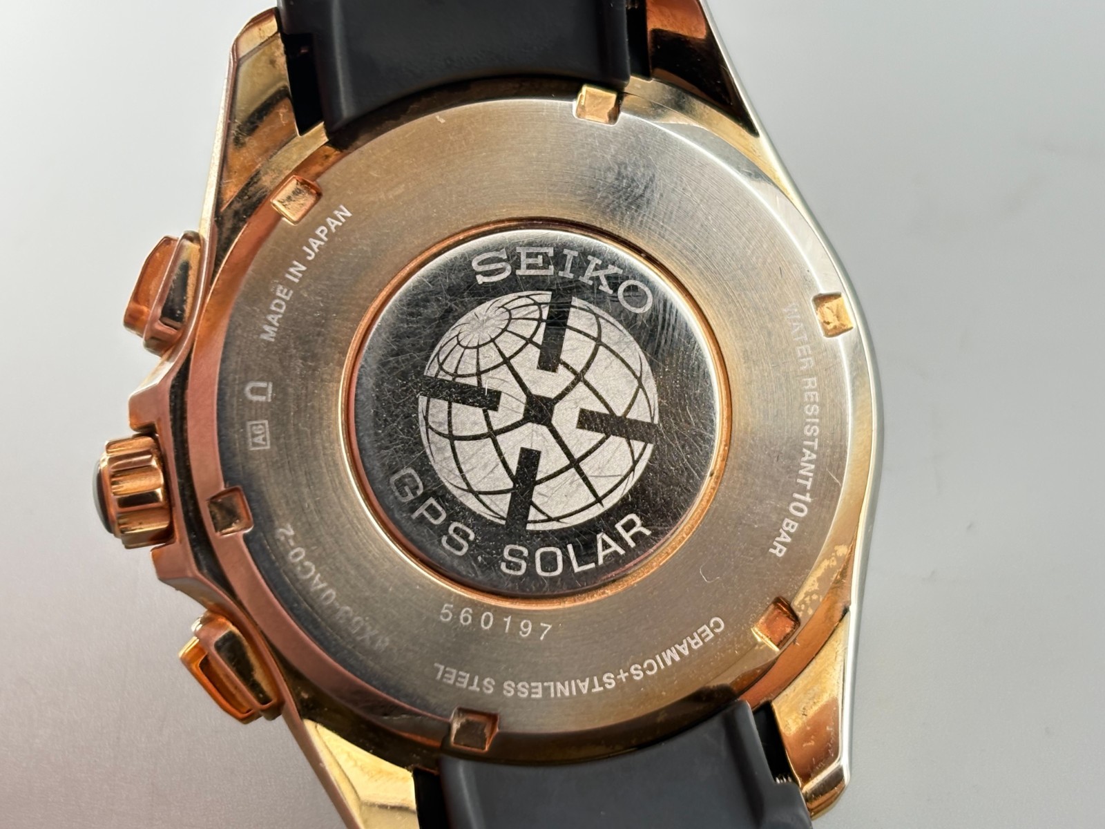 [W/Box & Paper] SEIKO Astron SBXB055 8X53-0AC0 GPS Solar Radio Men’s Watch