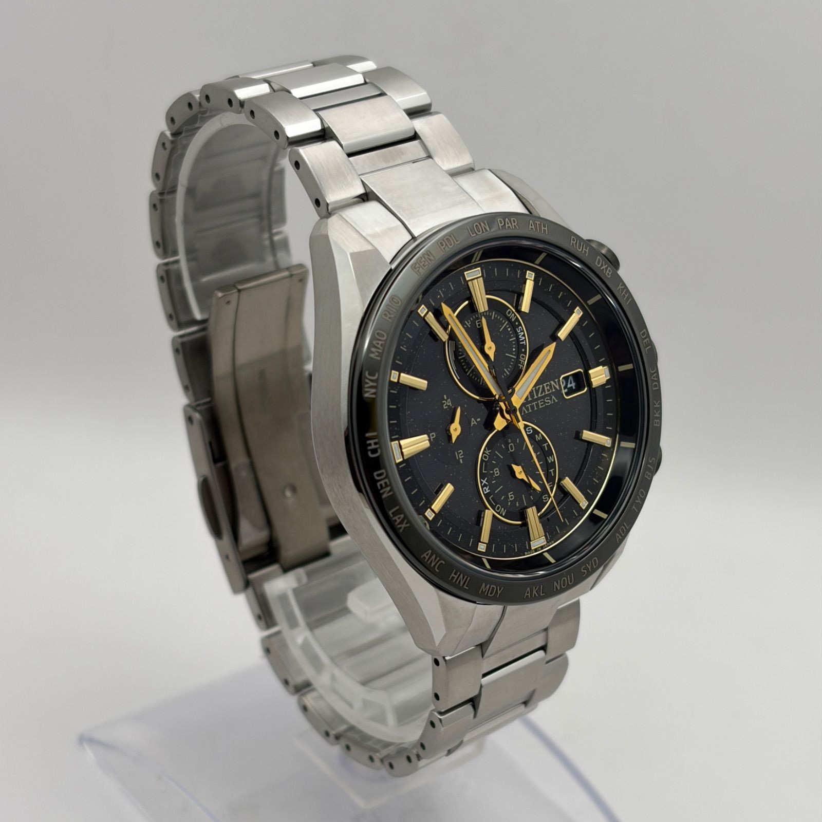 Citizen Attesa AT8184-57E H800 Hinode Limited Eco-Drive Titanium Watch