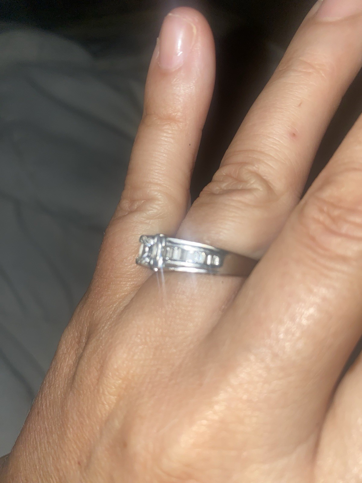 Platinum Diamond Ring