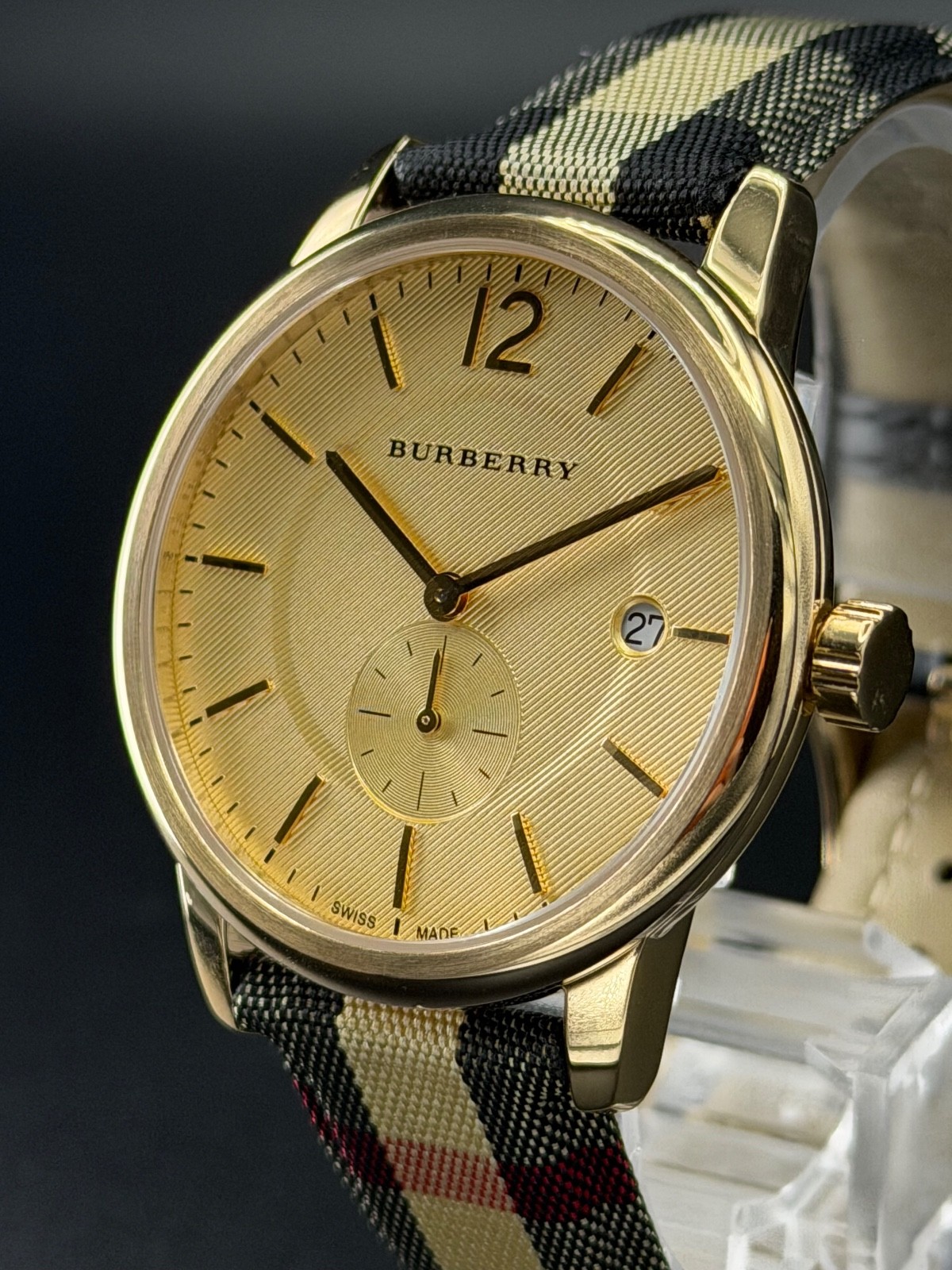 BURBERRY The City BU9900 Stainless Steel Silver Dial 42 mm Wristwatch
