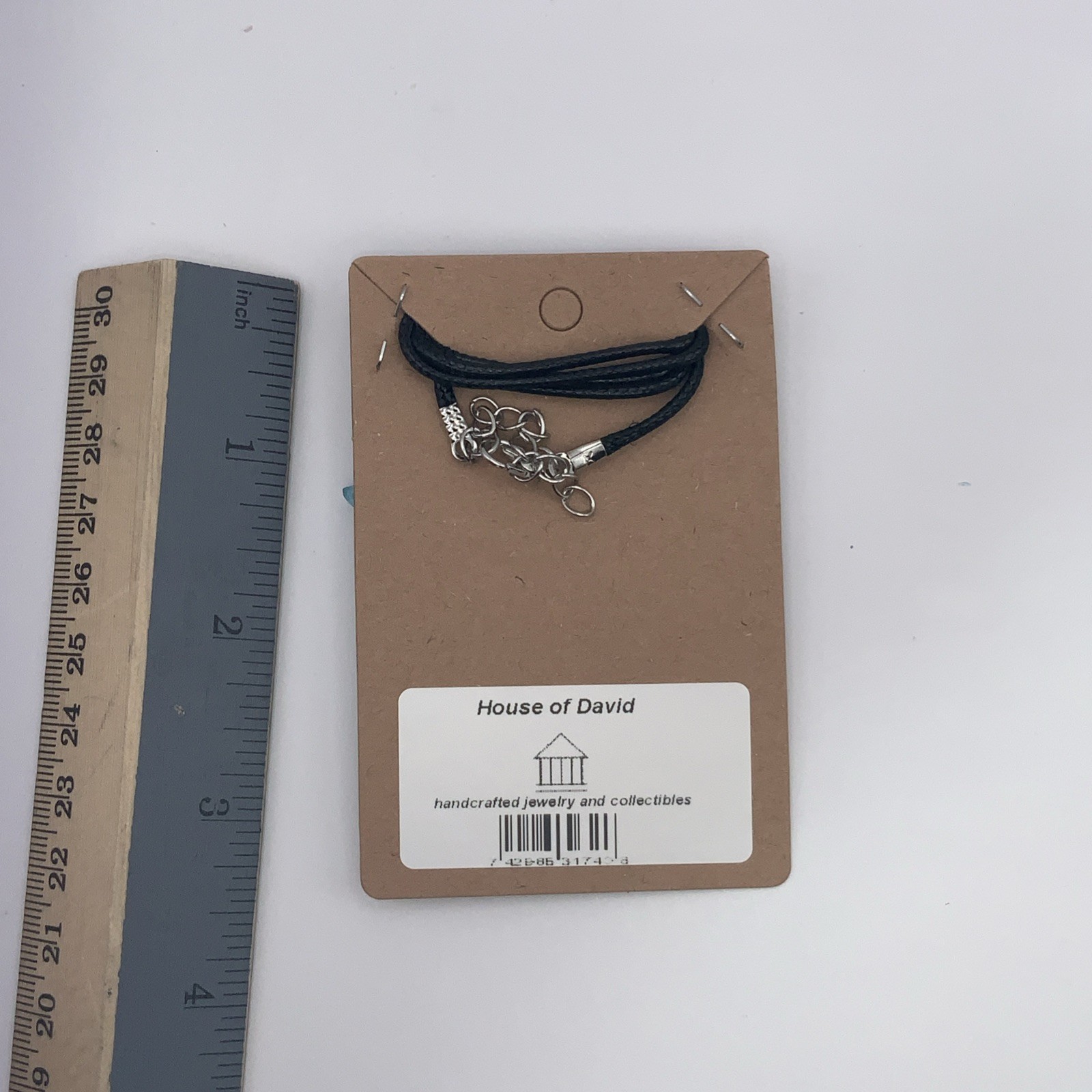 House Of David Handmade Cross Necklace Crystal Ice