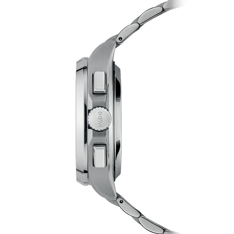 Mido Multifort TV Chronograph 42mm Grey Dial Men’s Watch M0495271108100