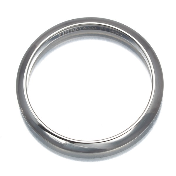Auth Tiffany&Co. Ring Knife Edge US6-6.25 950 Platinum