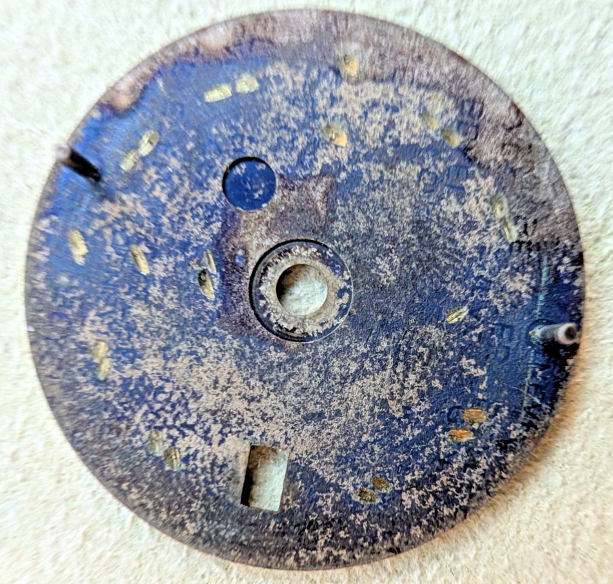 VINTAGE ROLEX “ROOT BEER” NON QUICKSET NIPPLE DIAL.