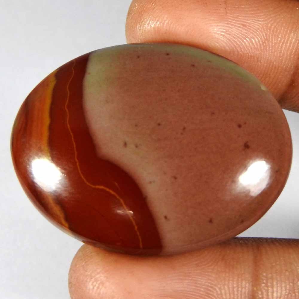 63.45Cts100%Natural Noreena Jasper Oval Cabochon Loose Gemstone