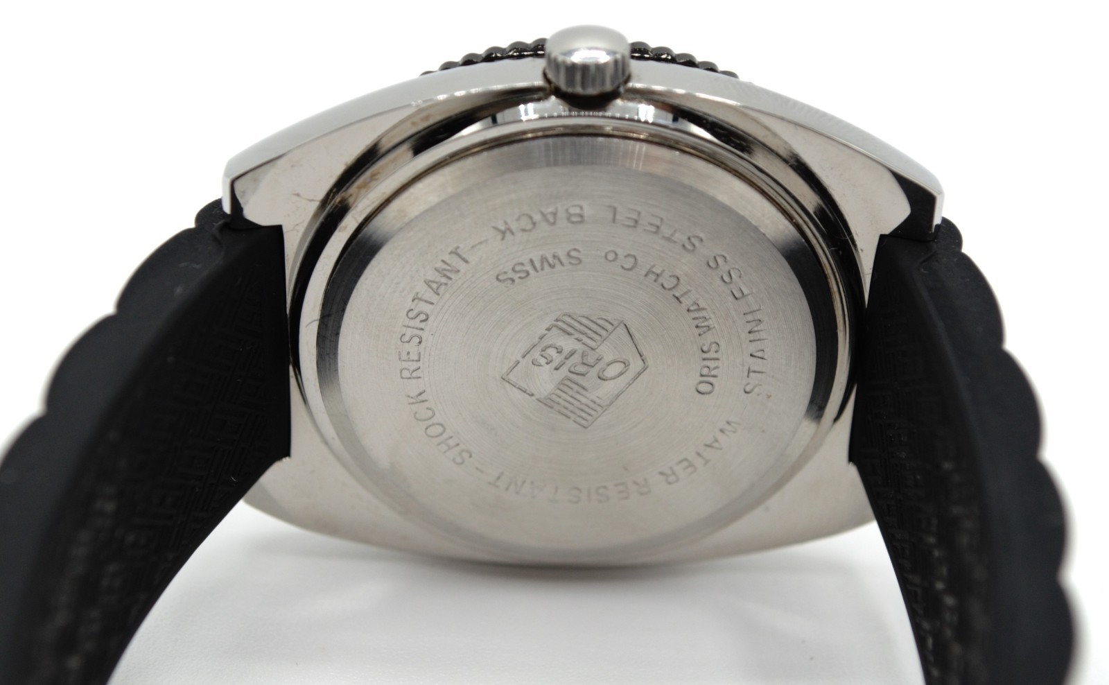 Vintage 1980s manual ORIS 38 mm Men’s Divers Watch 17 Jewels Swiss Made