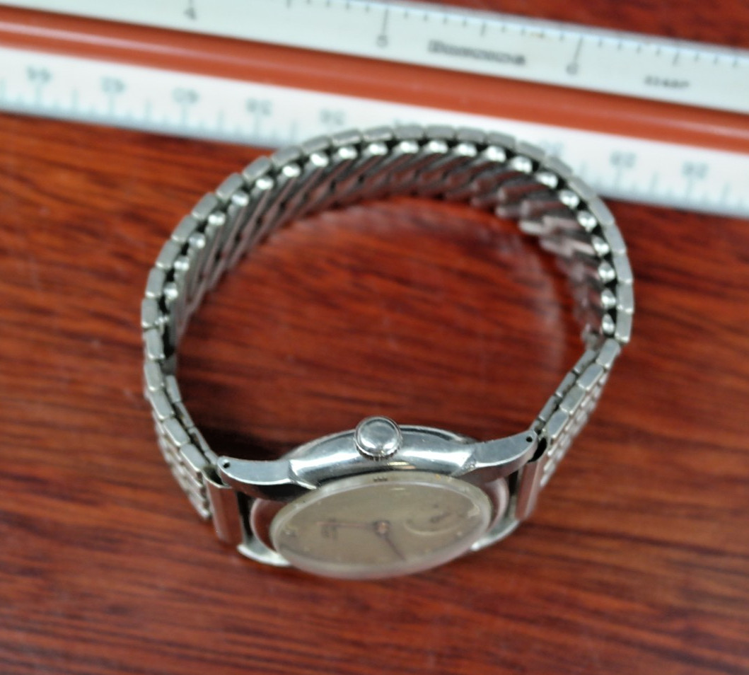 Mid-20th Century ARVO ICABLOC Wristwatch – Nice Kreisler Diamond Mesh Band