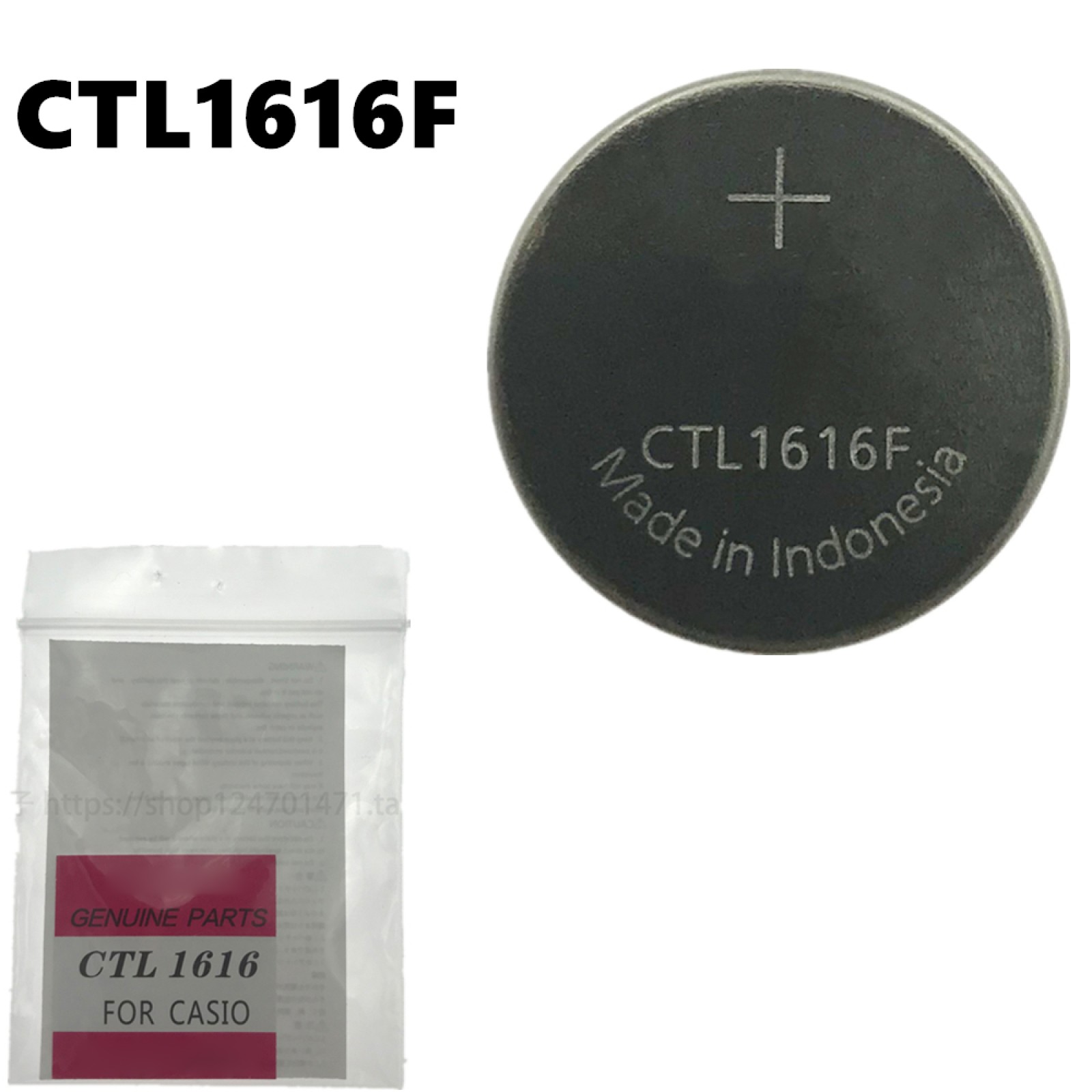 CTL1616 CTL1616F 1616 CTL Solar Power Rechargeable Battery New Genuine Parts B