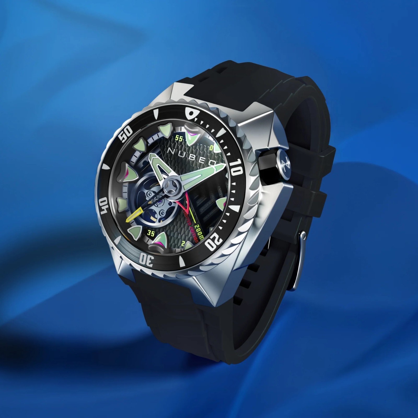 NUBEO MEGALODON LE PREDATOR BLACK WR20ATM