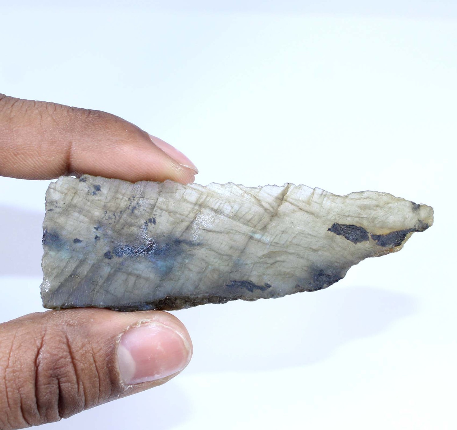 Natural Untreated Madagascar Labradorite 101.60 Ct Gemstone Mineral Slab Rough