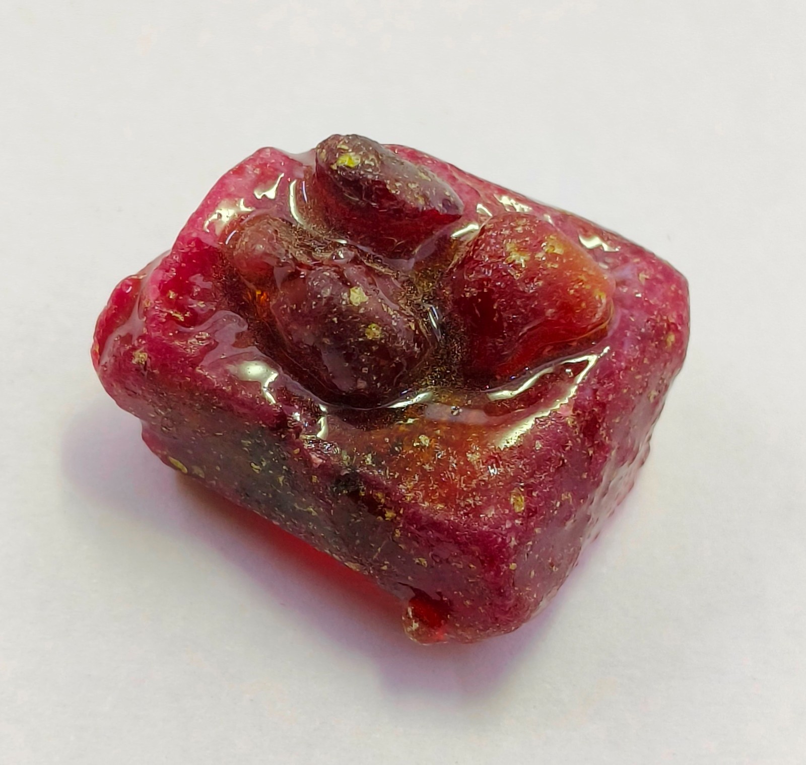 Natural Red Ruby Rough Loose Gemstone P77-1