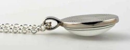 bee hive honey crystal pendant Silver 22″ Necklace female women gift chain