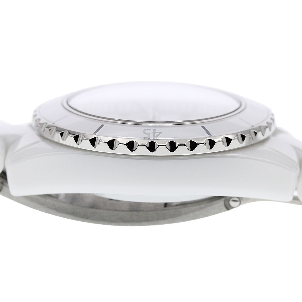 CHANEL J12 H5703 White ceramic 12P diamond white Dial Quartz Ladies Watch_902798