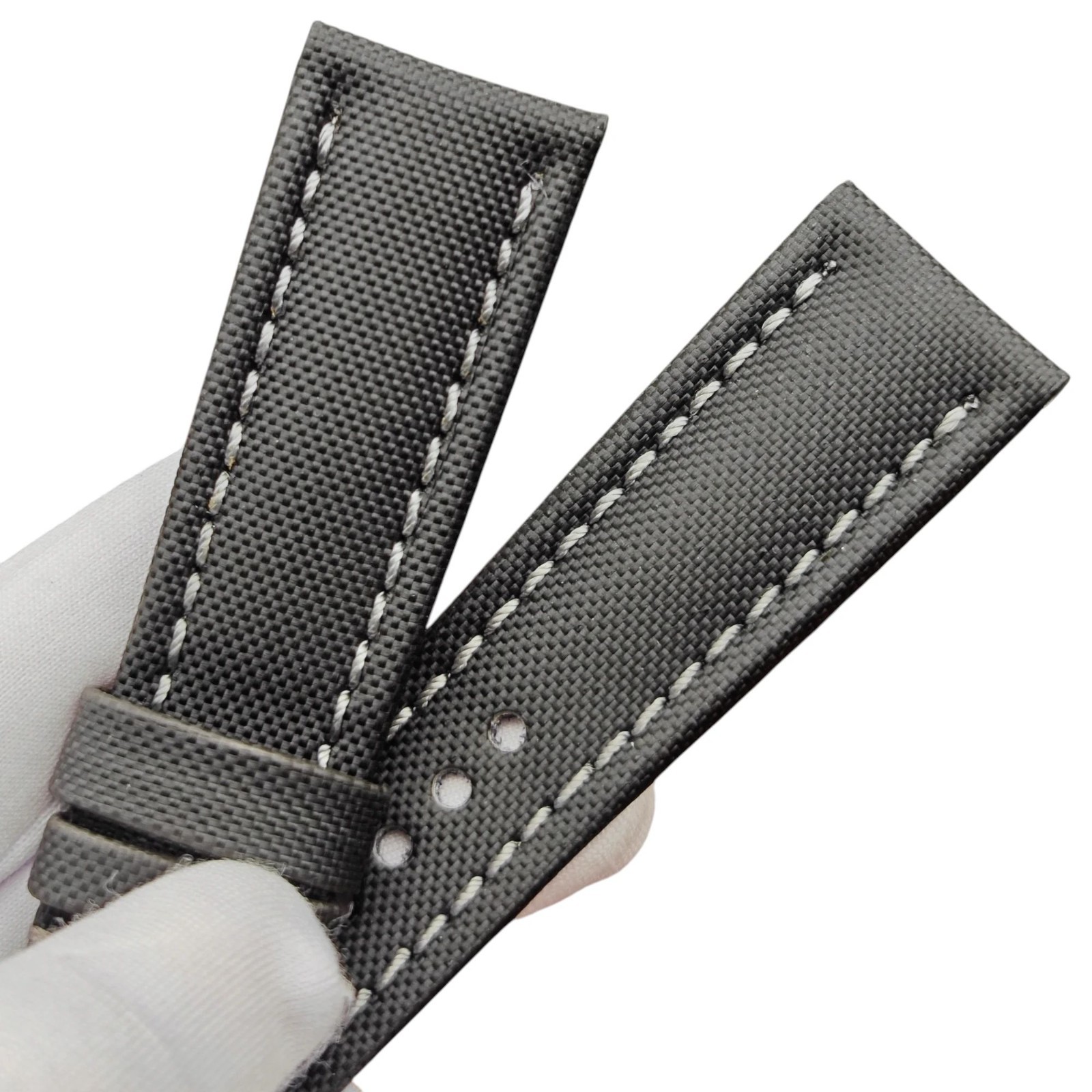 Canvas Strap for Blancpain Fifty Fathoms 5000,5015 – 23mm Watch Band Replacement