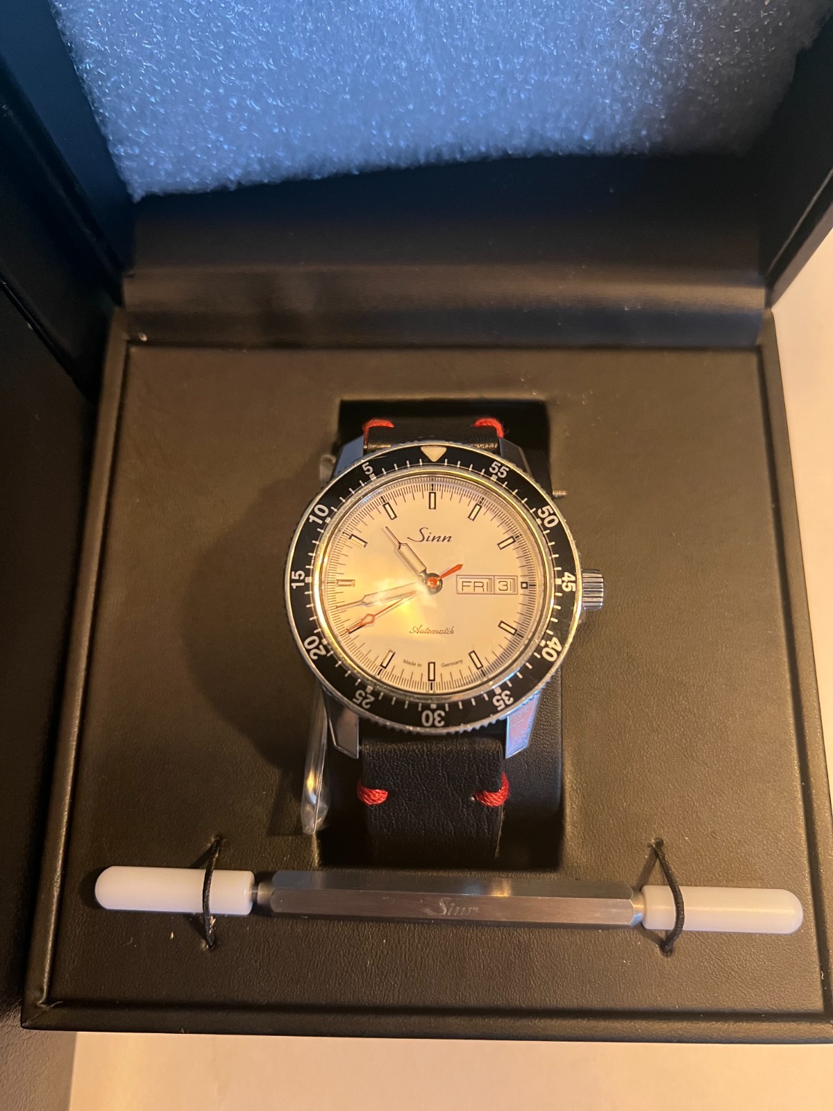 Sinn 104 RS White Dial – Limited Edition Watch – (Sinn 104.St.Sa.IW.RS)