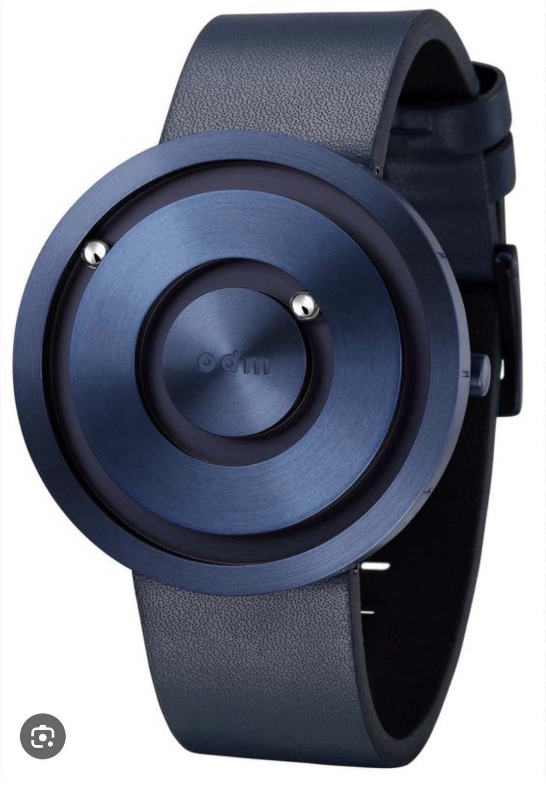 RARE ODM MARS MAGNETIC Midnight Blue Watch Great W/ORIGINAL BOX O.D.M.