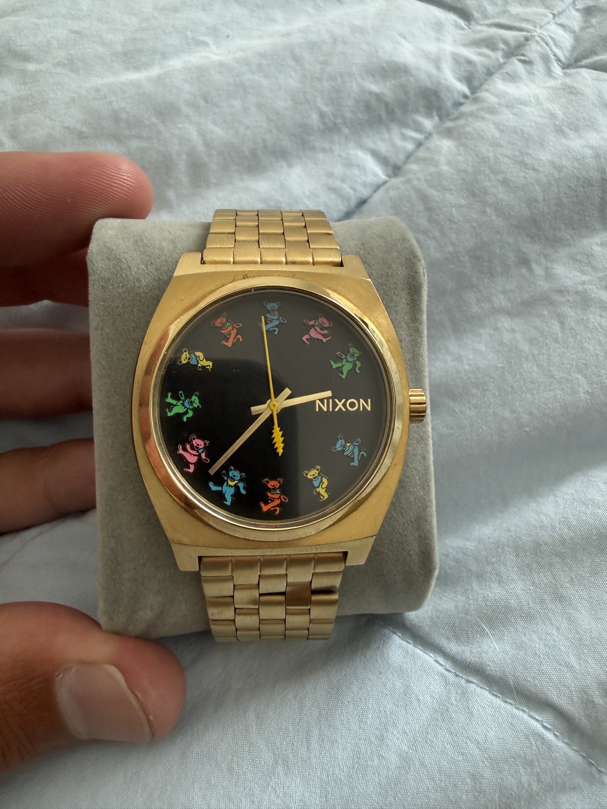 Nixon Grateful Dead Time Teller Watch A1341-1313-00. Rare. Dancing Bears