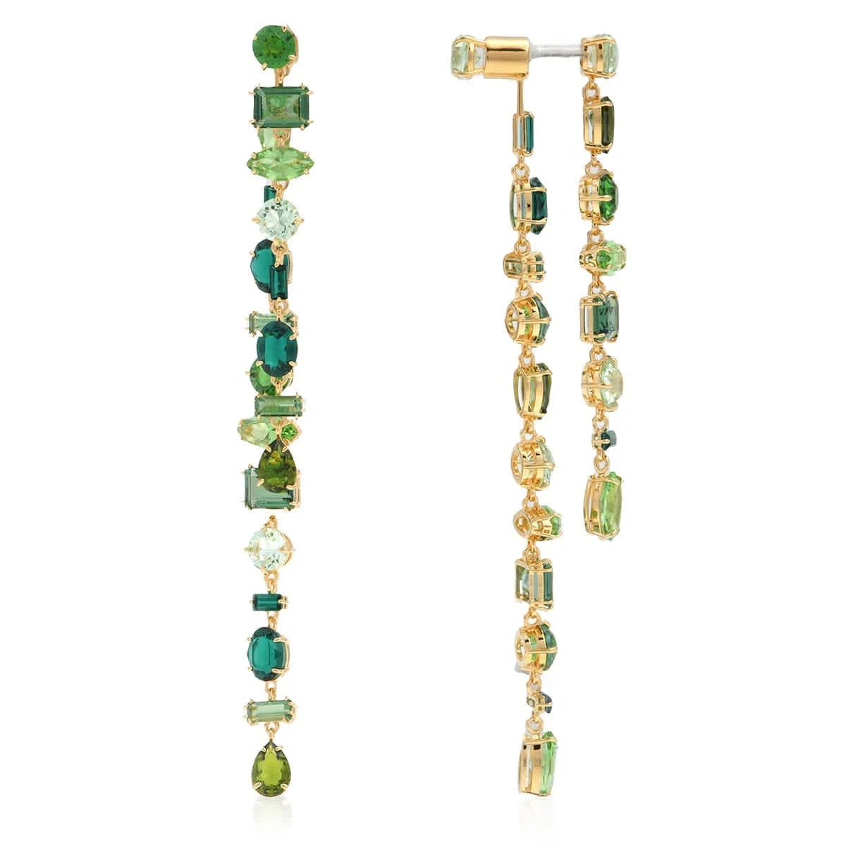 Swarovski Ladies Gema Crystal-Embellished Earrings