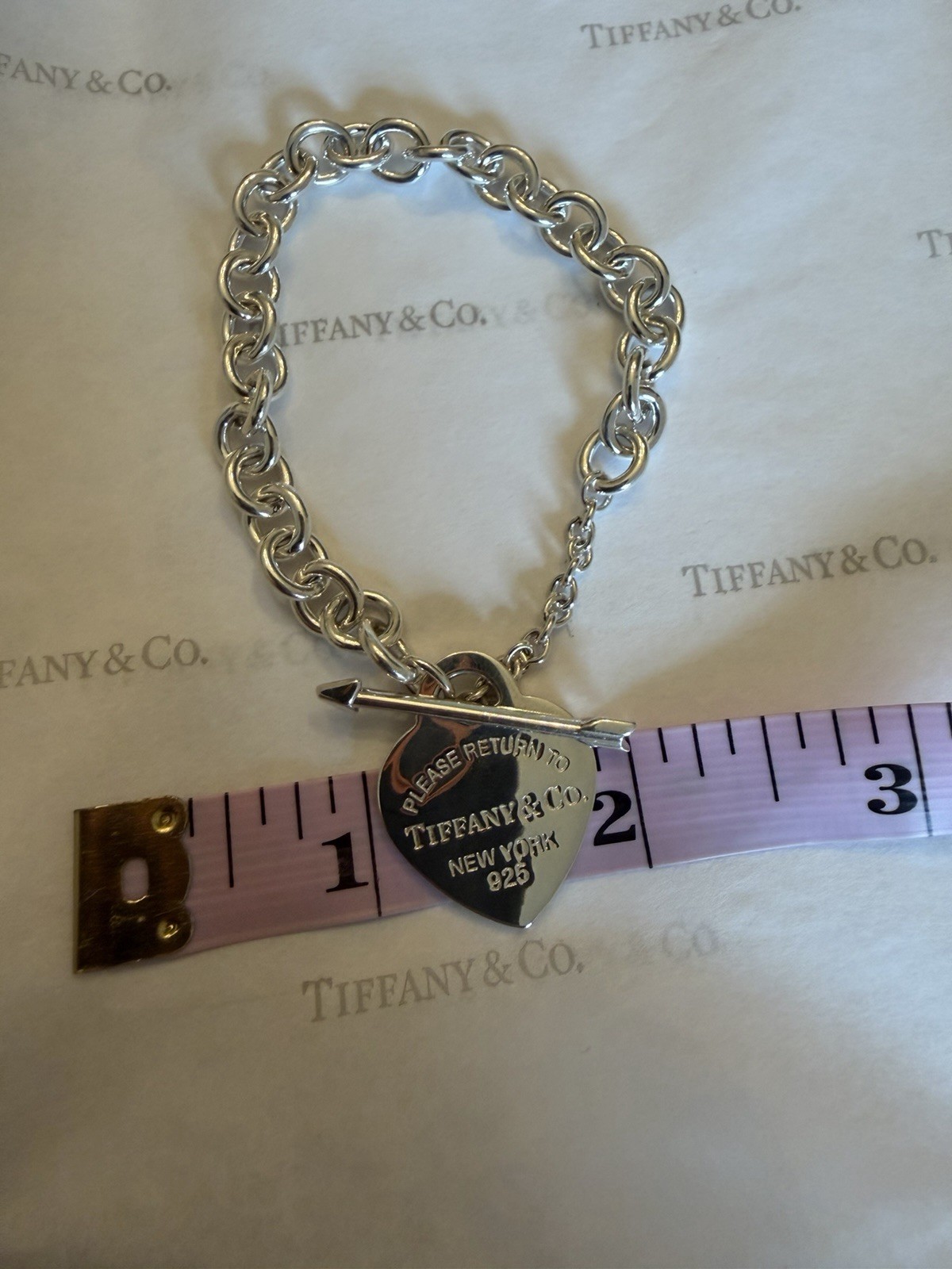 Tiffany & Co. Return to Tiffany Lovestruck heart tag bracelet, 925 silver