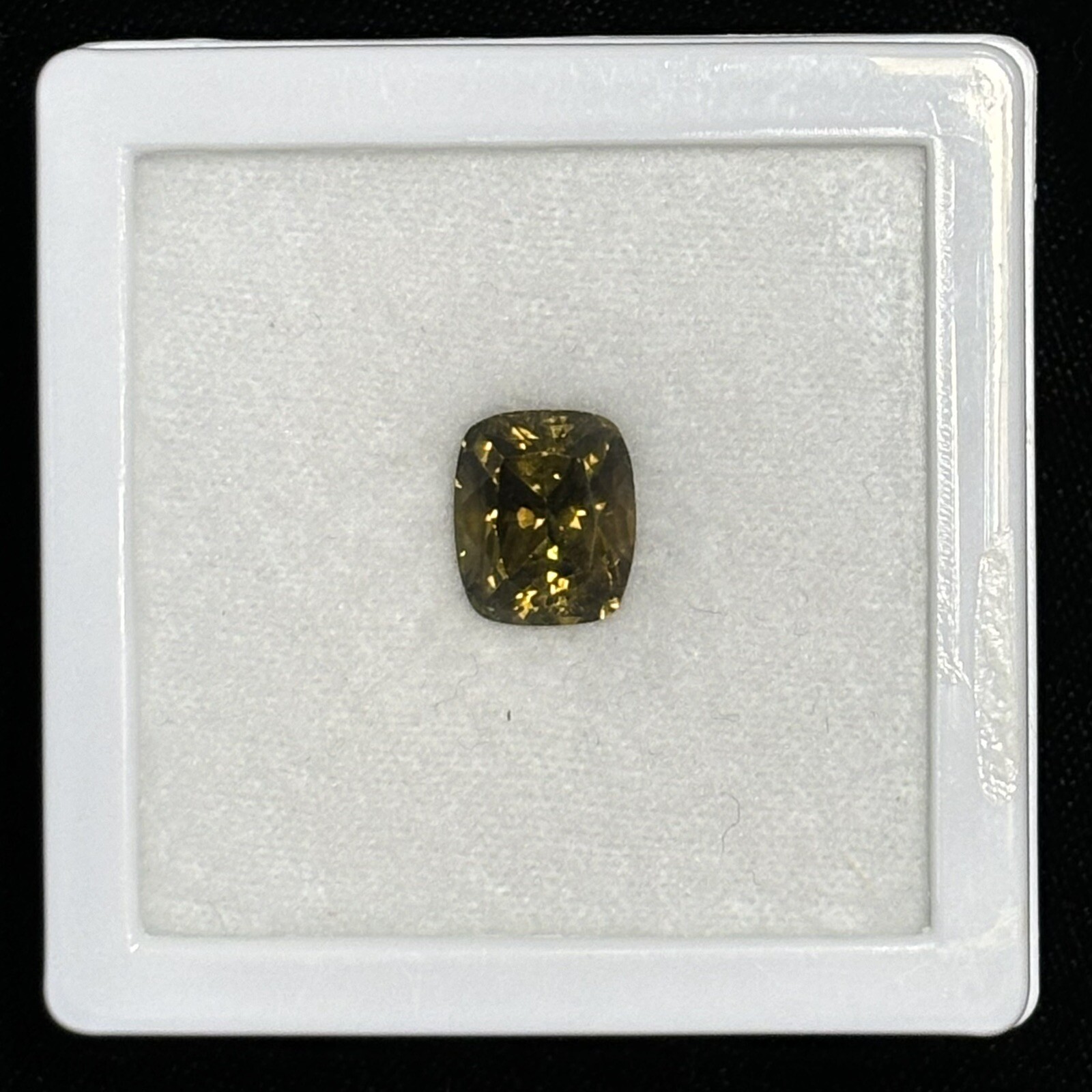 Chrysoberyl Natural 6.50 Carat Genuine Loose Gemstone Sri Lanka 10.5x9mm Cushion