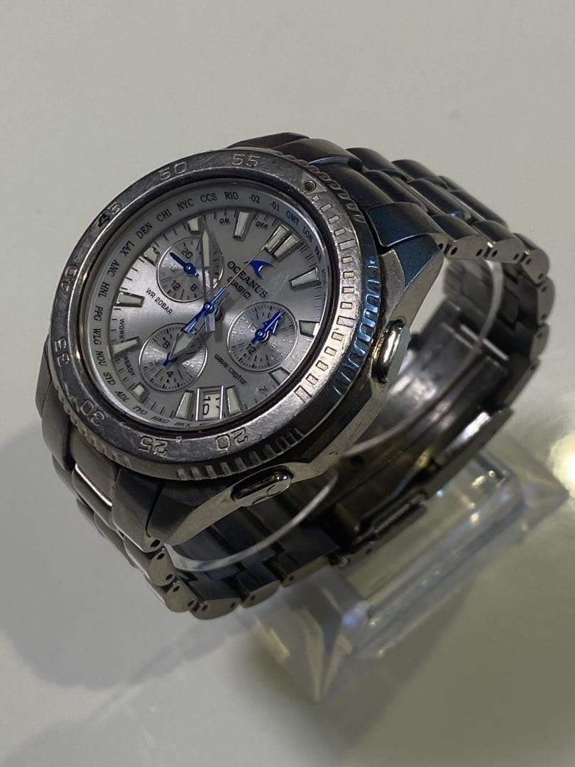 CASIO OCEANUS OCW-650T Radio-Controlled Solar Men’s Watch
