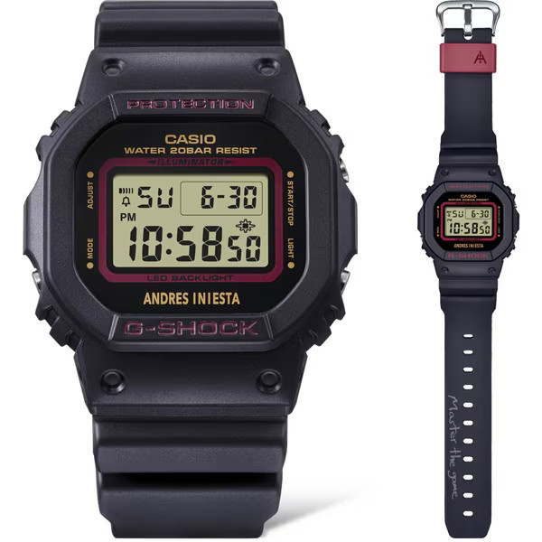 CASIO G-SHOCK DW-5600AI-1JR Andres Iniesta Signature Model From Japan