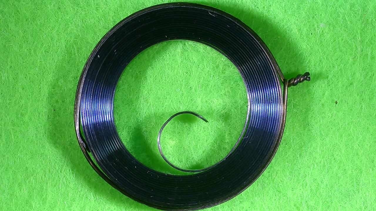 Barrel Spring Watch Ø 23 Mm Height 2.90 Mm Thickness 0.25 Mm Steel