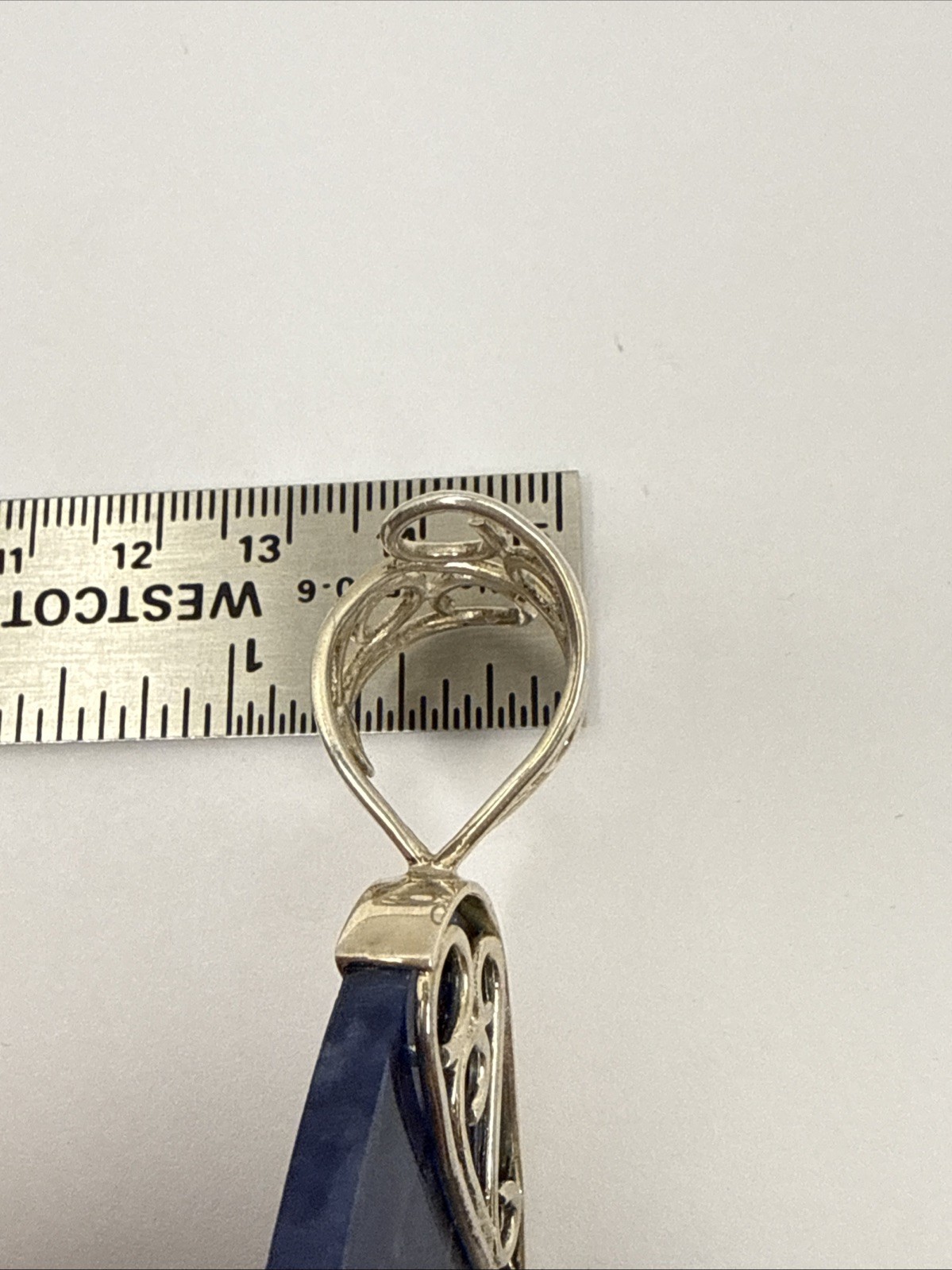 Jay King DTR Mine Finds Sodalite Pendant 925 Sterling Rich Royal Blue READ