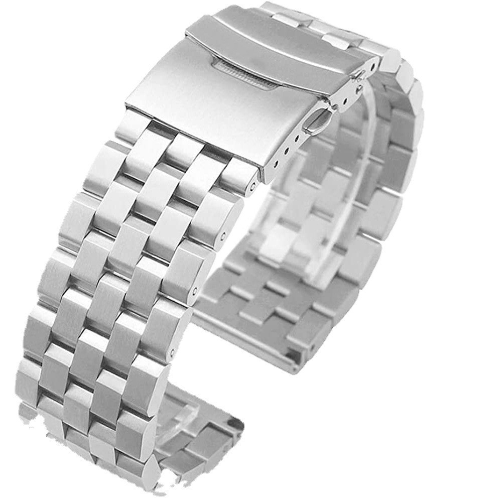 High Quality Stainless Steel Watch Straps Mens Metal Wristband 18 20 22 24 26mm