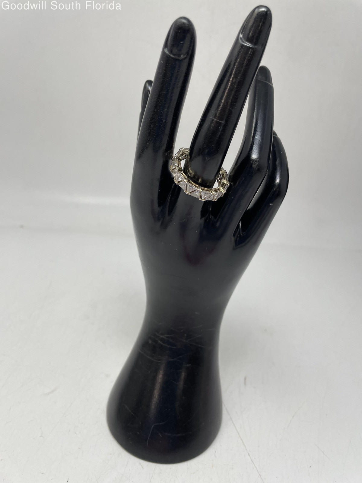 Silver Ring Women’s Stamped 925 (Tested 96.2) Weight 4.0g (NCL)