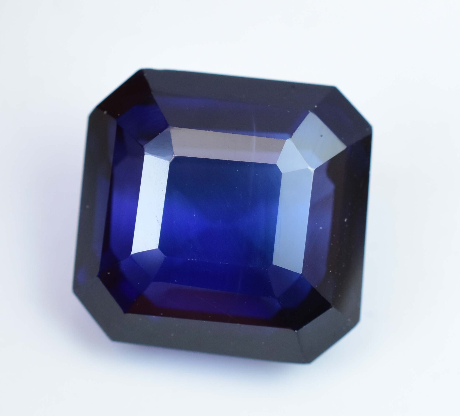 34.45 Ct Natural Kashmiri Blue Sapphire Octagon STUNNING Certified Gemstone