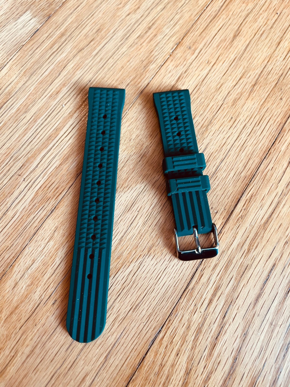 WISCASSET WATCH STRAPS – Rubber Waffle Strap (62MAS style) – 5 Colors