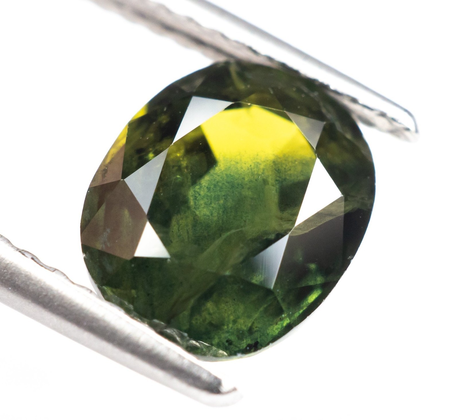 Natural No Heat Greenish Blue Sapphire 2.34ct Oval Cut GRA Certified