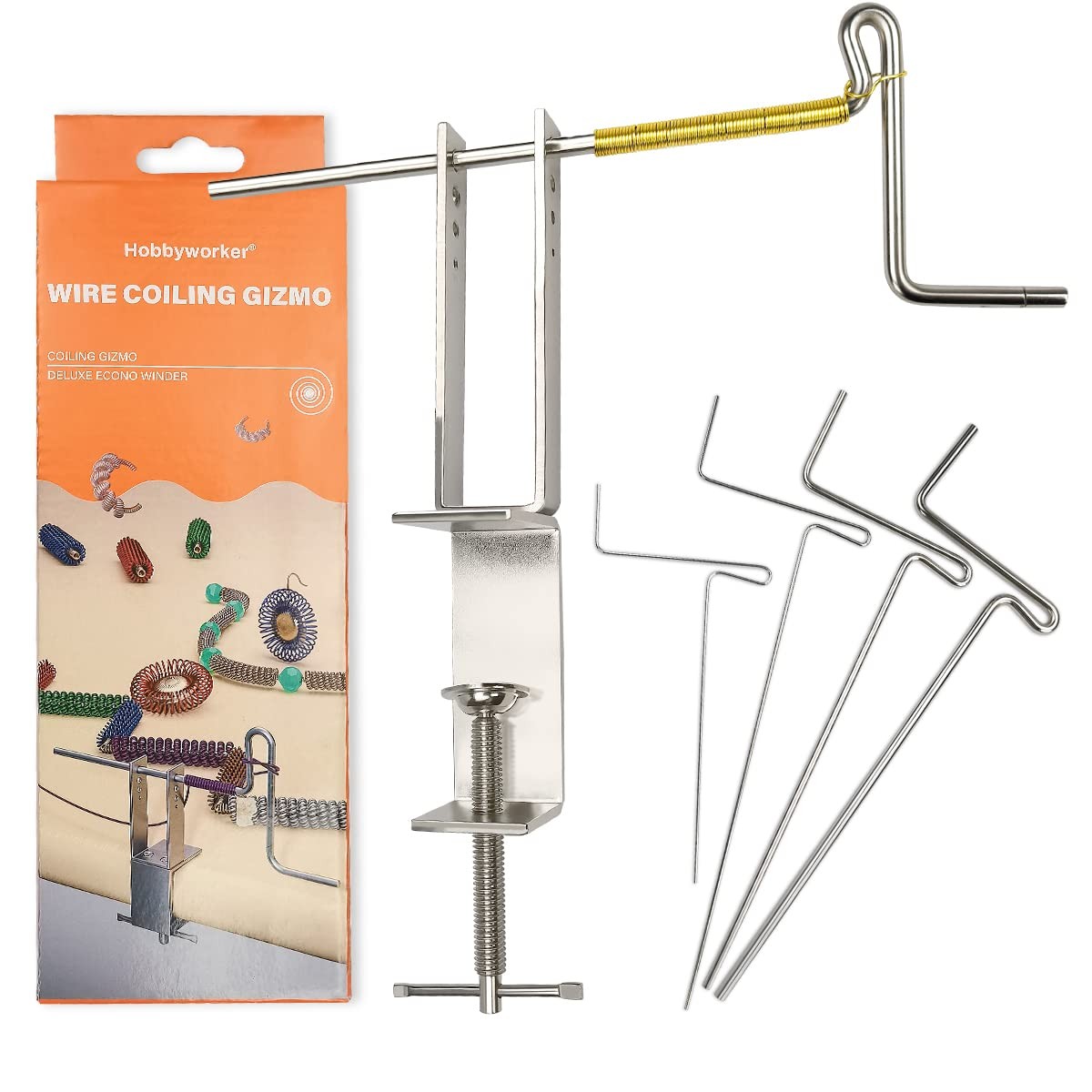 hobbyworker The Jewelry Making Small to Medium, Coiling Gizmo Deluxe Winder