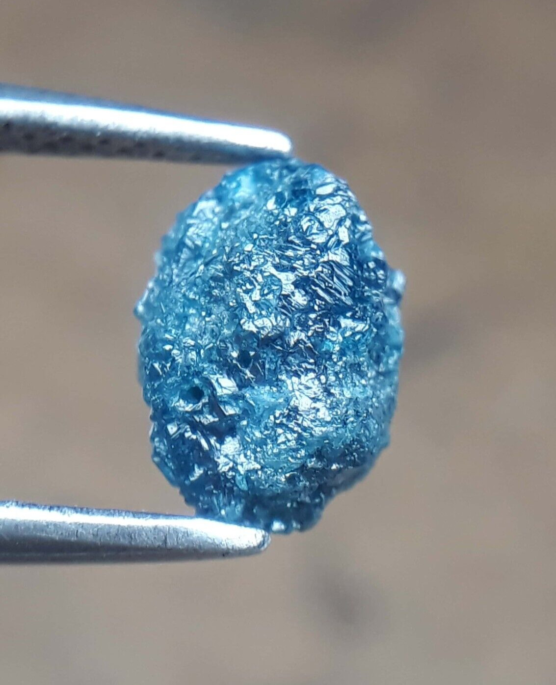 UNCUT 1.00 Ct Natural Rough Diamond Blue Rough Diamond Raw Diamond Loose Diamond