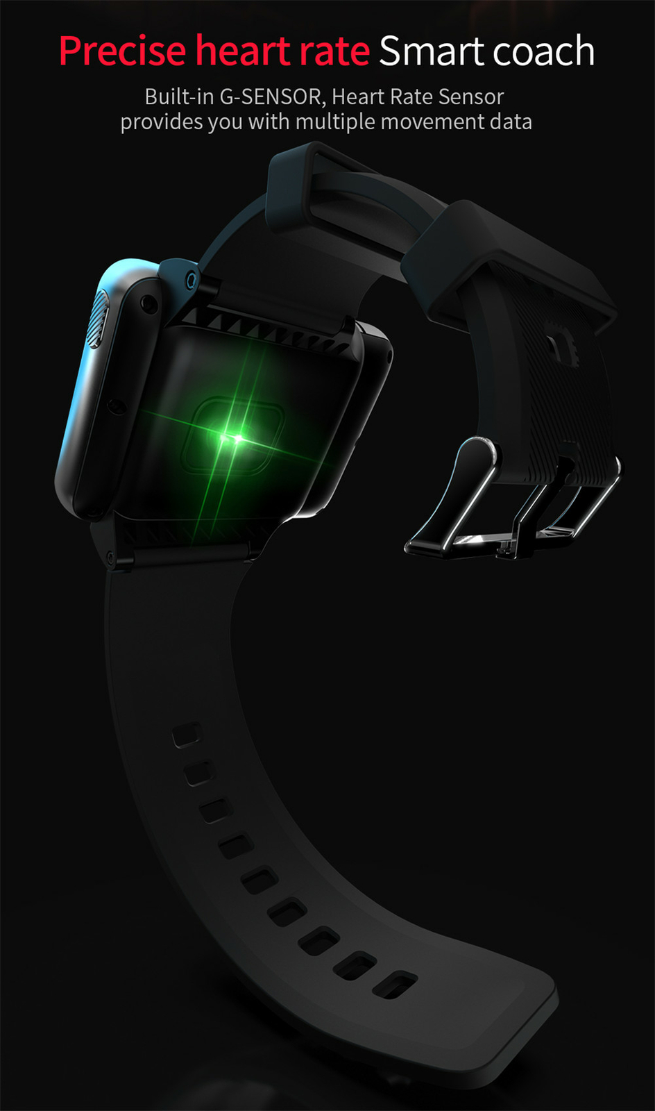 Big Screen Android 4G Smart Watch Smartwatch Dual Camera WiFi RAM 4G ROM 64G