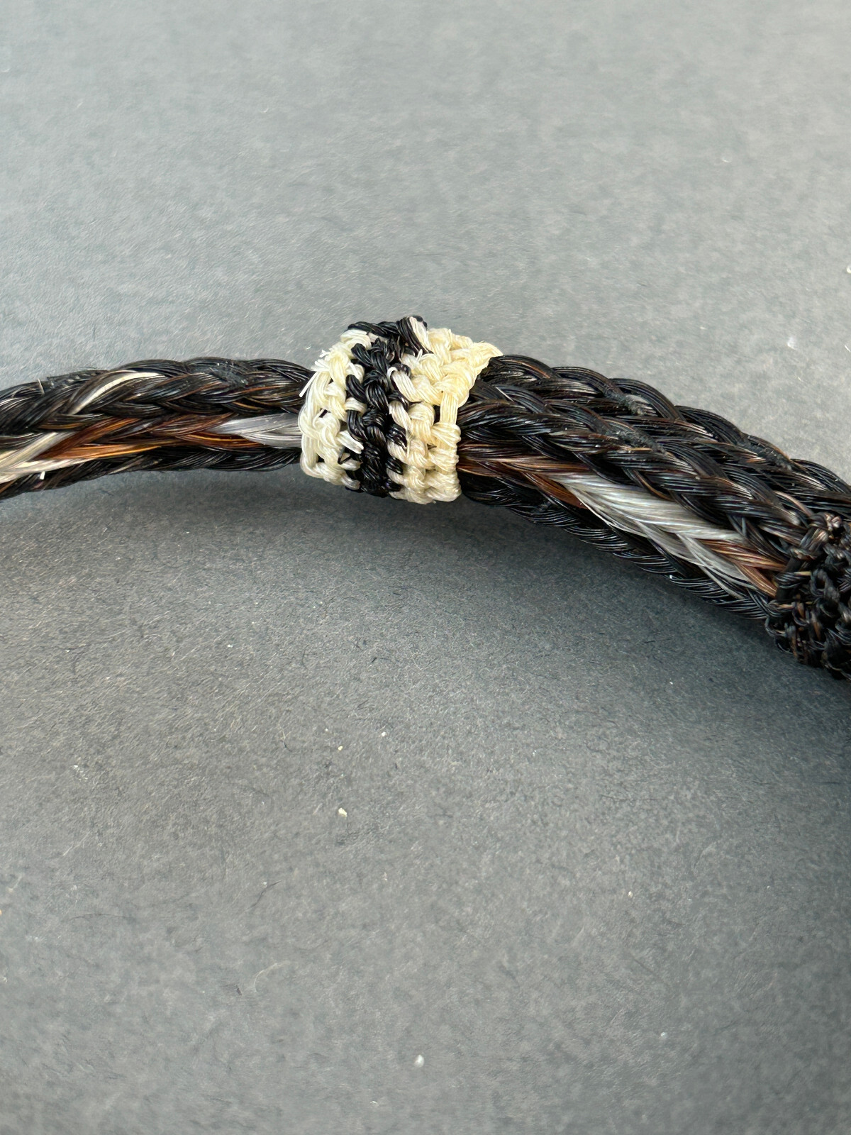 BRACELET FREE PEOPLE TWINE LAYERS PULL SLIDE ADJUST O/S BLACK MULTI NWT $44