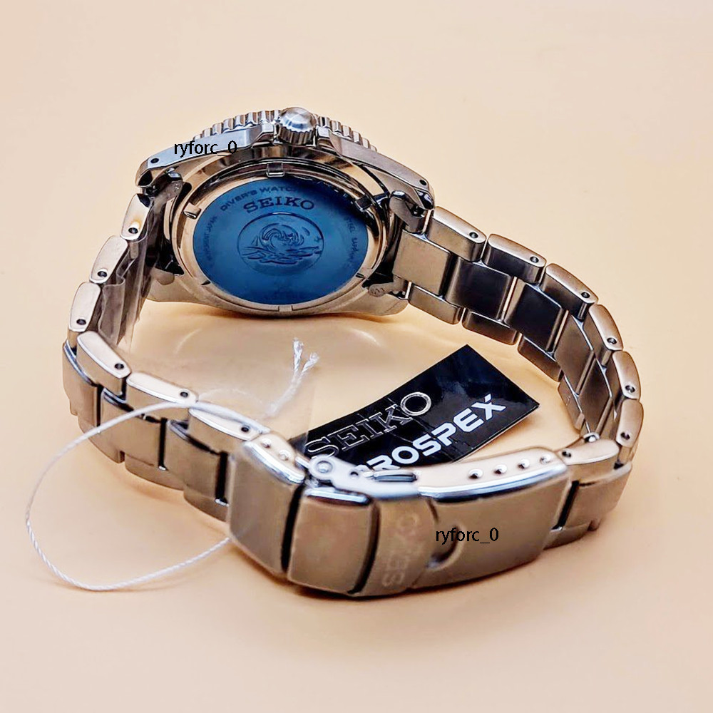 Seiko SNE583 Prospex Solar Movement Dive Stainless Steel Men Watch 38.5mm