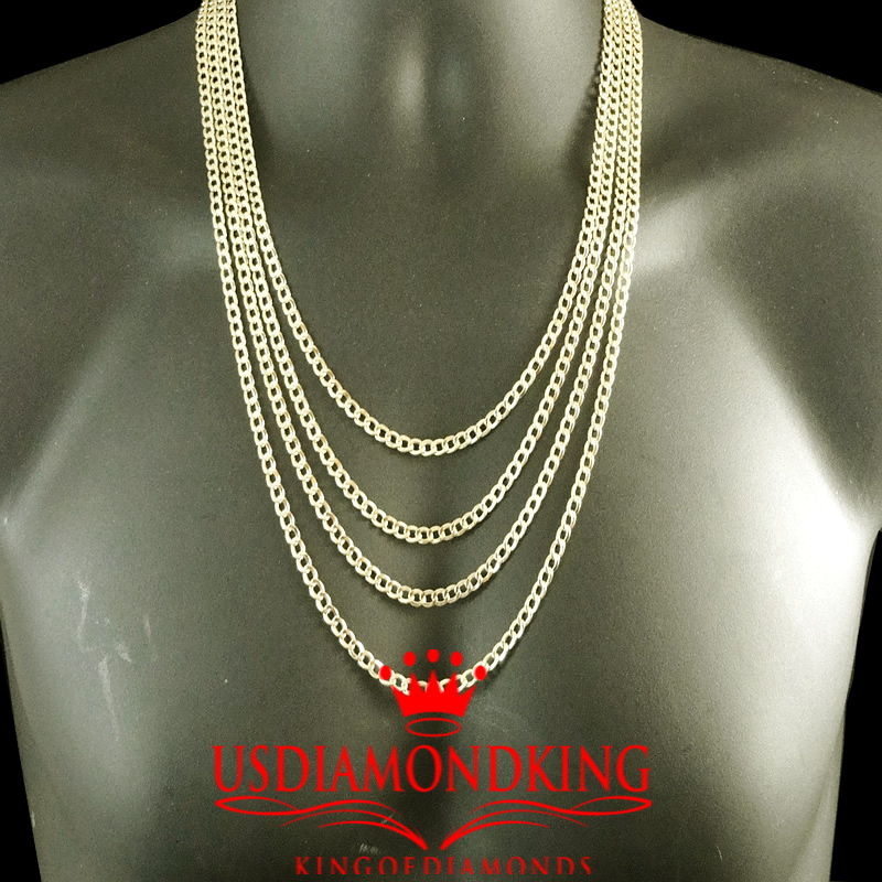 10K AUTHENTIC YELLOW GOLD MIAMI CUBAN CURB LINK CHAIN NECKLACE 2.5 MM 18~24 INCH
