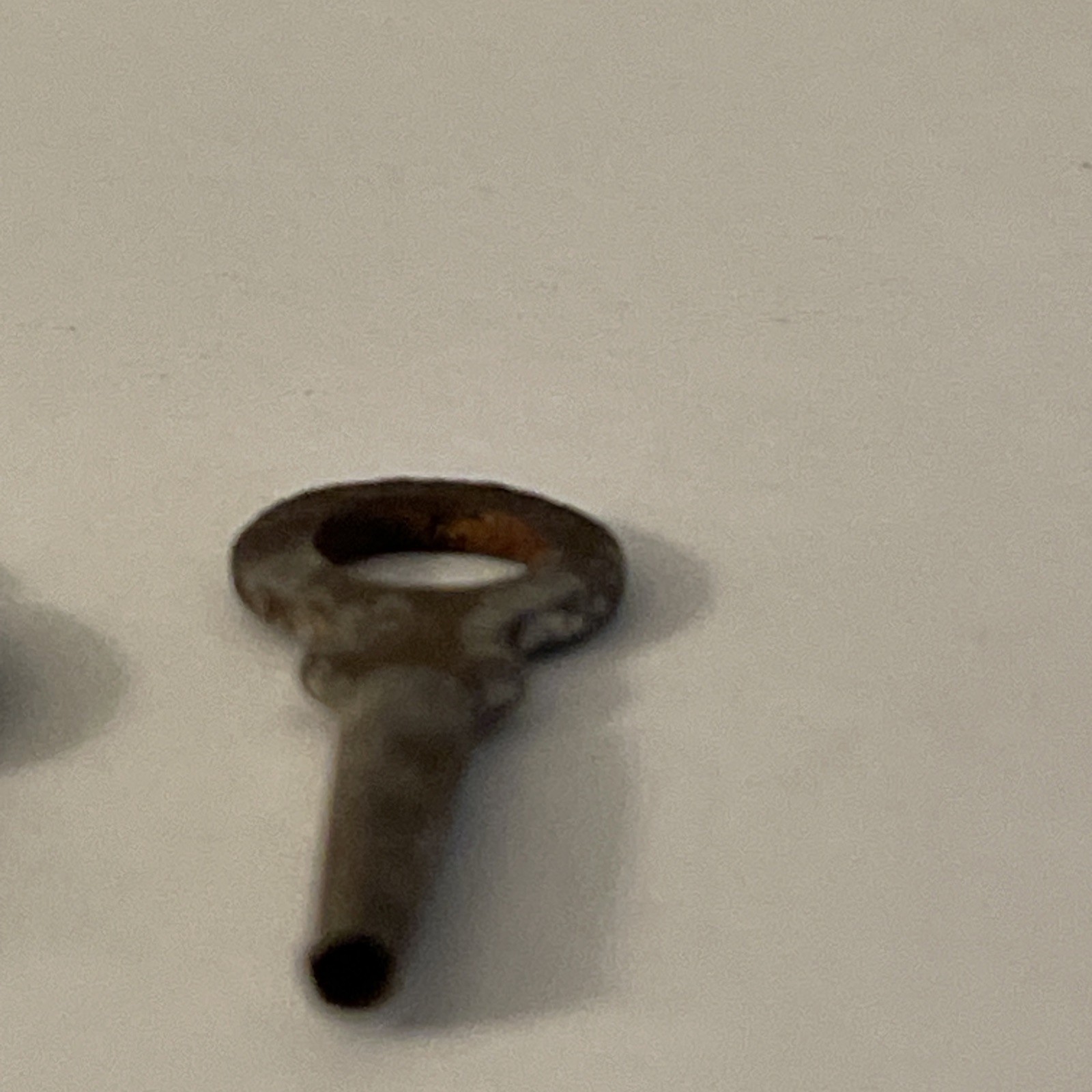 Two Vtg Pocket Watch Keys one is a 9 they other isn’t marked