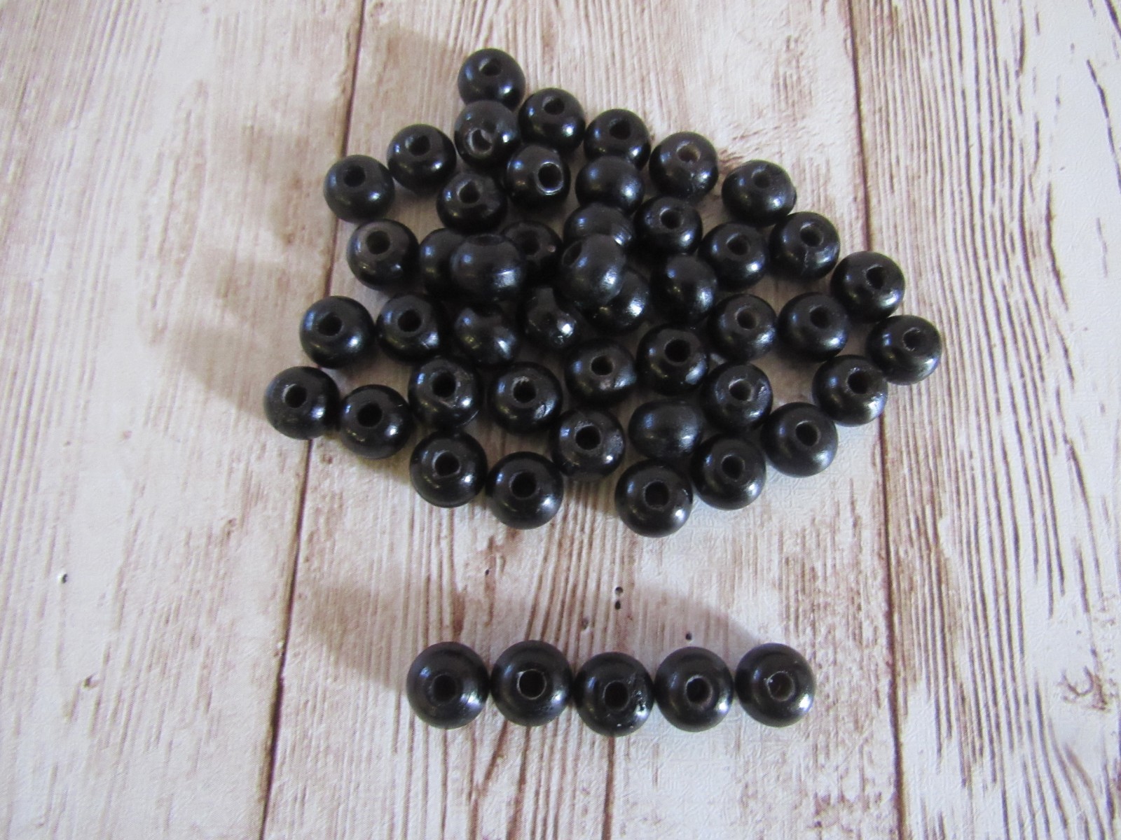 25 Buffalo Horn Round Beads 6mm 8mm 10mm Jewelry Crafts