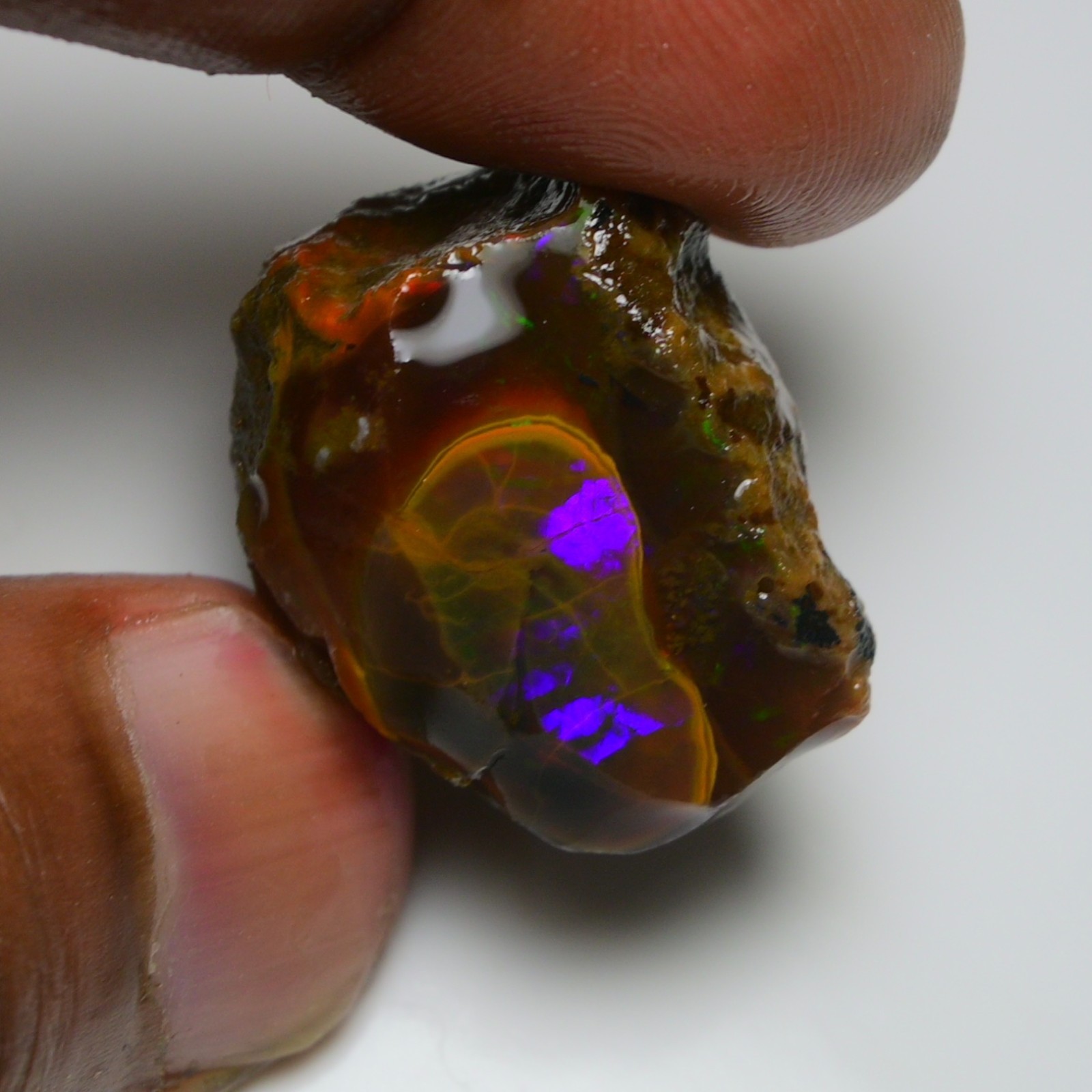 Opal Rough 58.85 Raw, Crystal Opal Specimen, Opal Gemstone