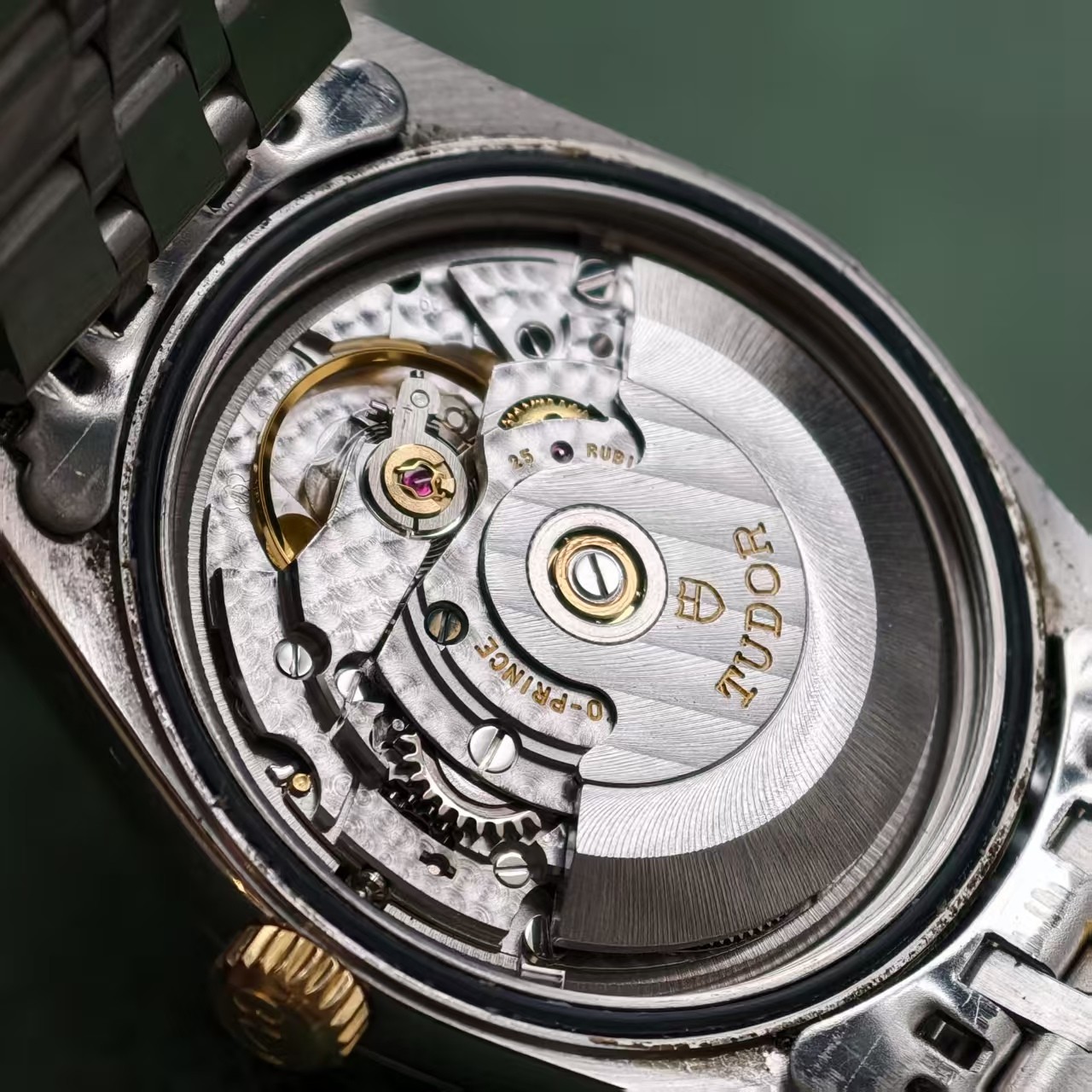 Tudor 10 Graph scale Champagne Dial Prince Date 74033 Men’s Watch Automatic 34mm