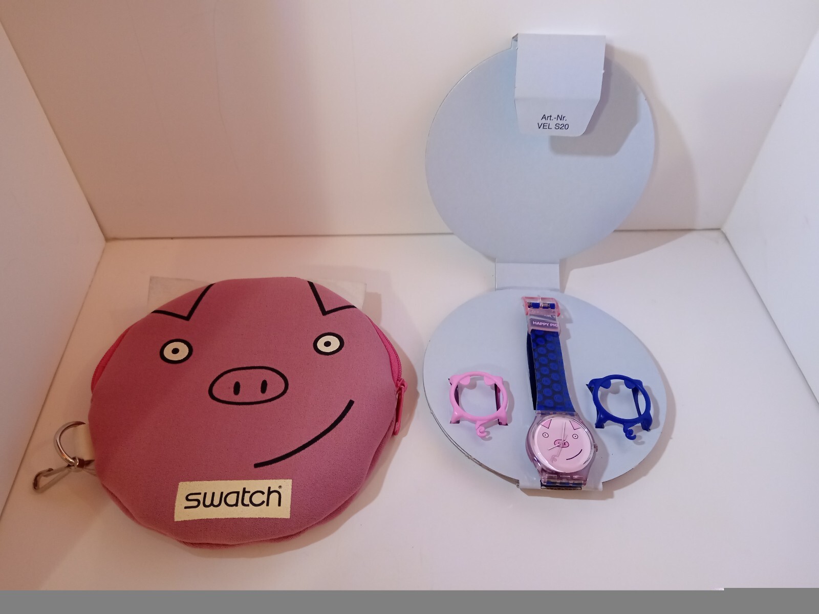 SWATCH SPECIAL LIMITED EDITION “HAPPY PIG” watch ideal as a GIFT