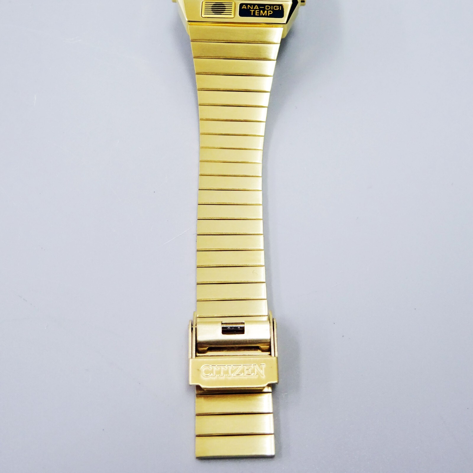 CITIZEN ANA-DIGI TEMP reprint model watch gold JG2103-72X from japan NEW