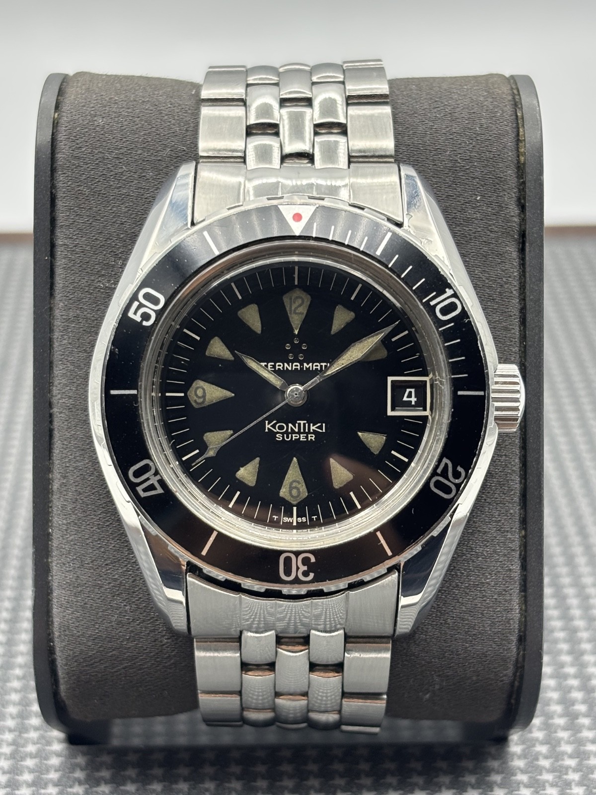 *ULTRA RARE FULL SET* Eterna-Matic KonTiki Super 130 FTP-3 Gay Freres bracelet