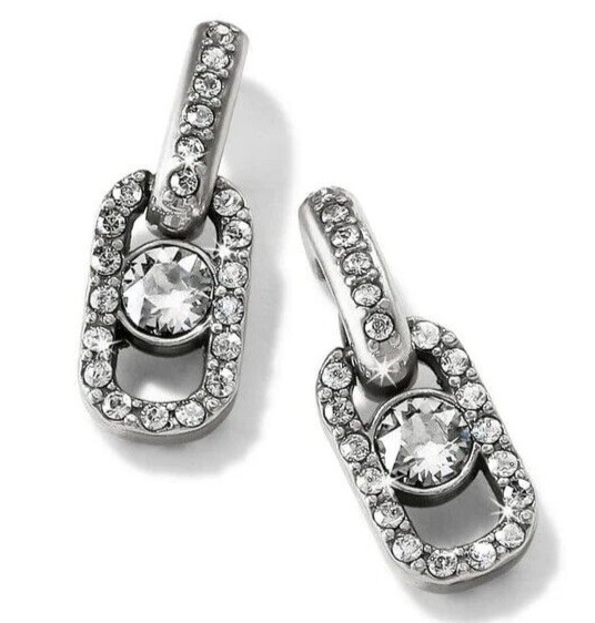 Brighton ILLUMINA LIGHTS ALLURE Post Crystal Earrings Style: JA9231 MSRP $68 NWT