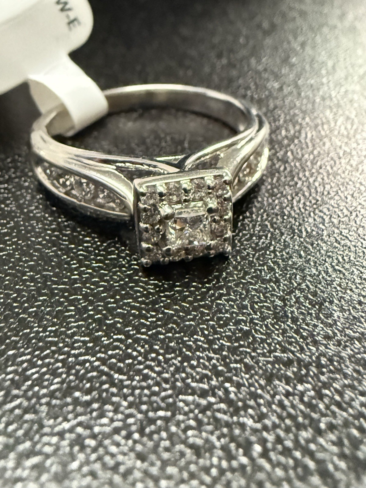 Keepsake Melody 10K White Gold 1/2 Carat Diamond Ring Size 7